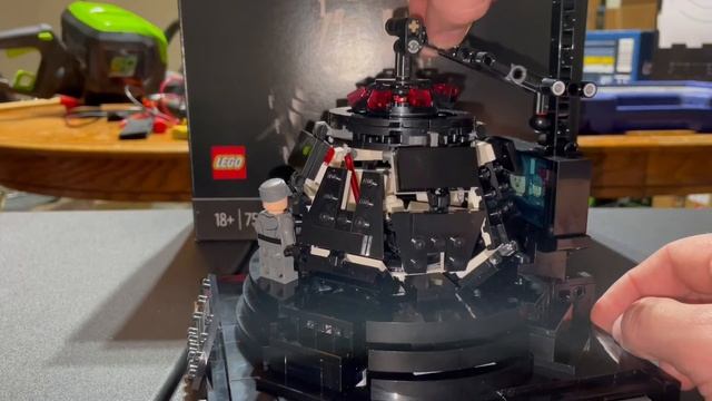 Lego Darth Vader Meditation Chamber timelapse/review смотреть онлайн