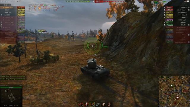 WoT - Replay, KV-2, 10 Kills, 3754 DMG, 11316 WN8, 1825 Base XP, Ace Tanker on Tundra смотреть онлайн