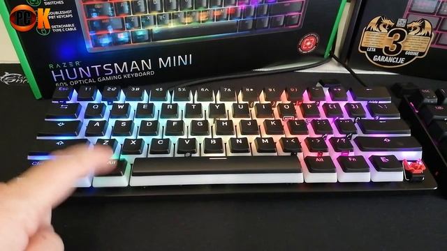 RAZER Huntsman Mini ASMR Typing on second generation opto-mechanical linear switches смотреть онлайн