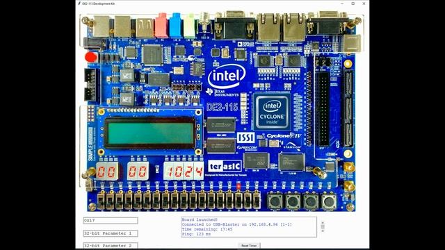 DE2-115 FPGA Devkit Remote Console смотреть онлайн