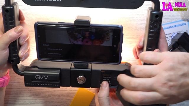 COLLABORAZIONE GREAT VIDEO MAKER GVM GRIP PRO SMARTPHONE VIDEO RIG By Nika смотреть онлайн