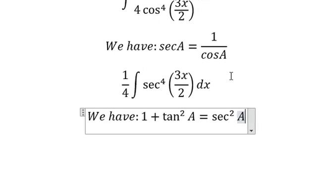 Calculus Help: Integral ∫ 1/(1+cos3x)^2 dx - Integration by substitution - Techniques смотреть онлайн