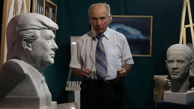 Я создал 2 бюста - Экс-Президент Обама и 45 Президент Дональд Трамп смотреть онлайн