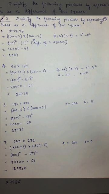 DAV | CLASS-8 | ALGEBRAIC IDENTITIES | WORKSHEET-3 | QUESTION-3 PART 1,2,3,4 смотреть онлайн