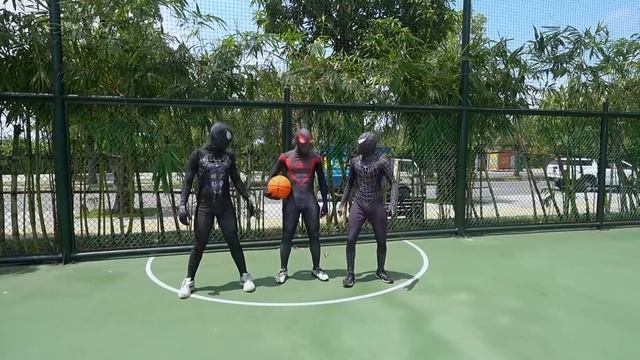 SPIDER-MAN vs MAGIC PICTURE ( SUPERHERO vs VILLAIN World ) Comedy Stunt Action by FLife TV смотреть онлайн