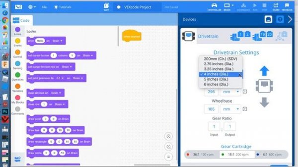 Coding Tank Bot (VEXcode V5 Blocks)