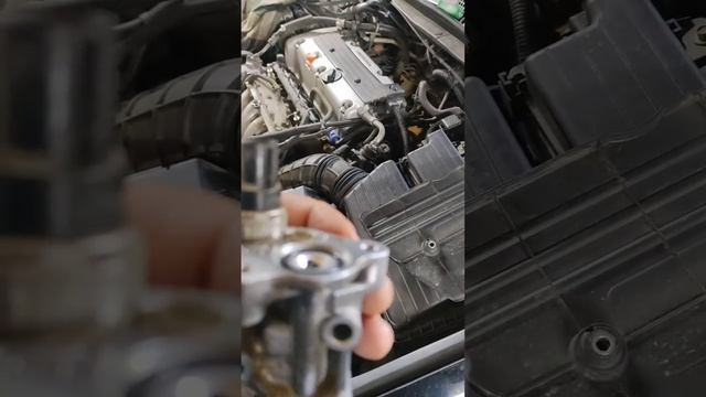 Honda Accord 7 мотор К20 . Замена сеточки клапана vtec и уплотнительного кольца. смотреть онлайн