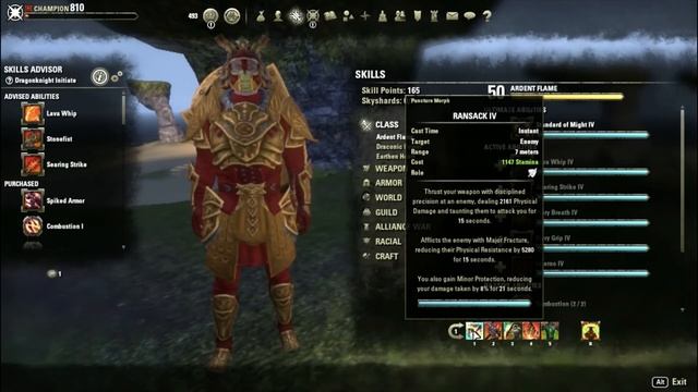 ESO: DK Tank Major Protection Trash Build смотреть онлайн