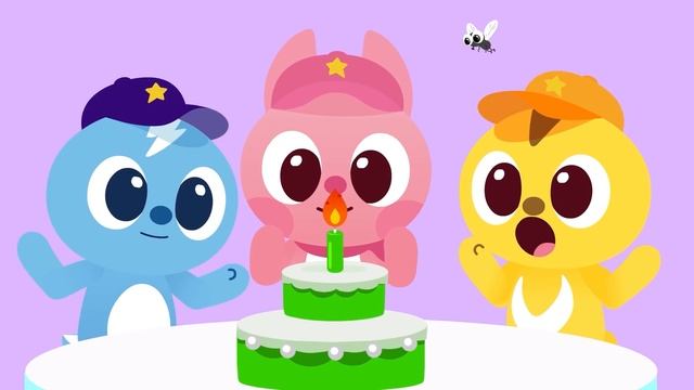 Learn colors with Miniforce | Minipang Rescue | Be careful when blowing out candles | Mini-PangTV 2 смотреть онлайн