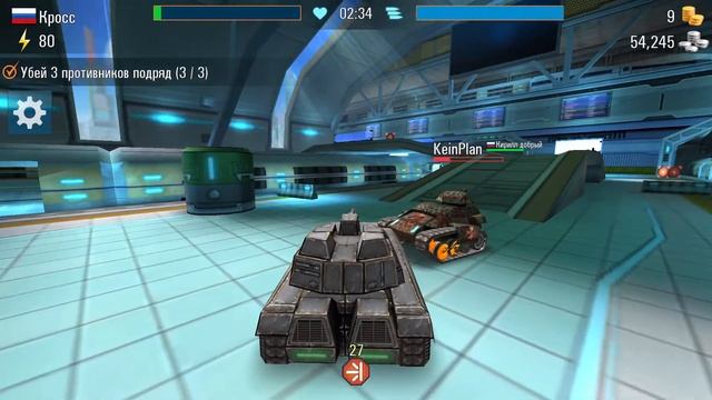 Iron Tanks на танке Cruх смотреть онлайн