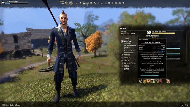 ESO- Dragonknight Beginner TANK build "Simple" смотреть онлайн