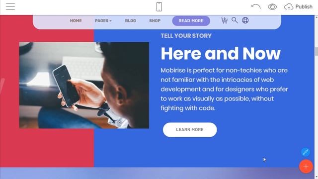 Mobirise BlockPack M4 Extension смотреть онлайн