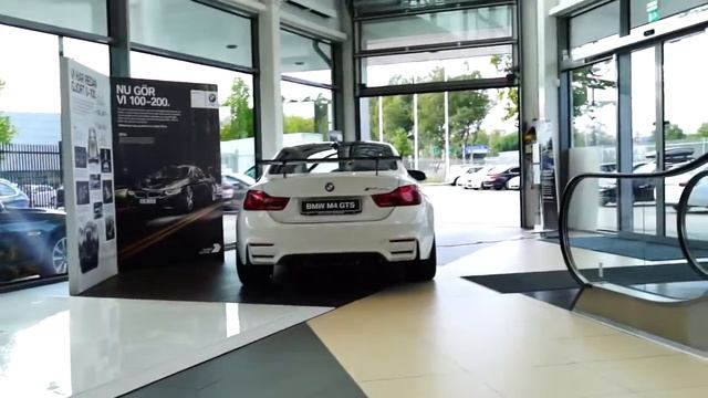 BMW M4 GTS - getting ready for delivery at Bilia Stockholm Sweden смотреть онлайн