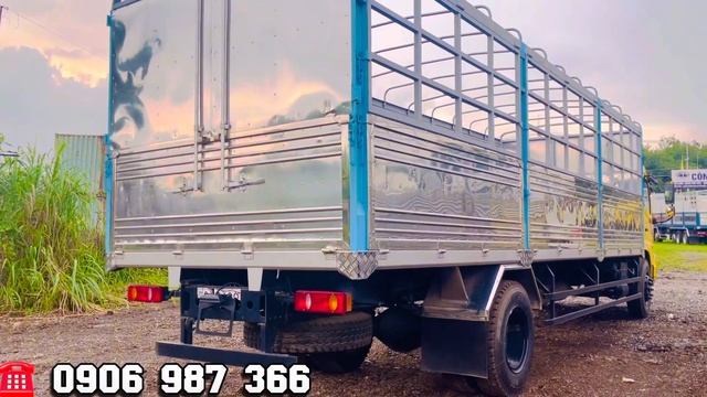 Xe Dongfeng 9 tấn | Đánh giá về con xe tải Hòang Huy b180 tải 9 tấn thùng 8,2 mét смотреть онлайн