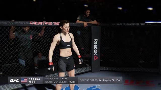 EA SPORTS™ UFC® 2 Madeline Blackwell vs Sayaka Mori (III) смотреть онлайн
