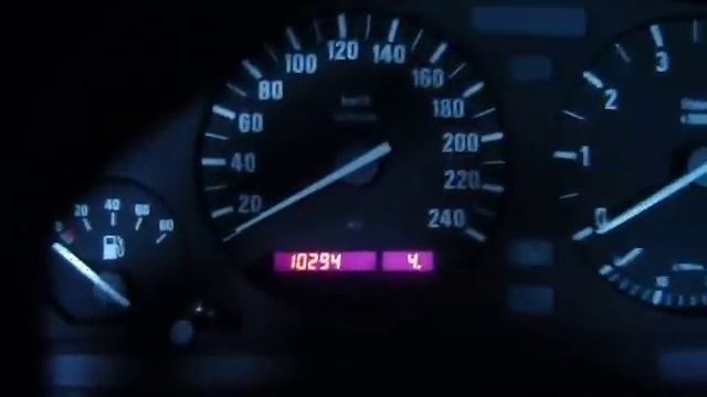 Test zegarów BMW e34 520i 94r смотреть онлайн