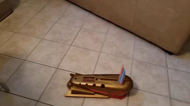 1950s Golden Sonic Space Toy! смотреть онлайн