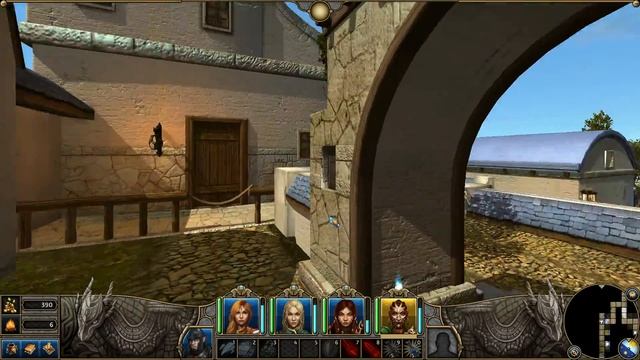 Might and Magic X Legacy прохождение - Изучаем город смотреть онлайн
