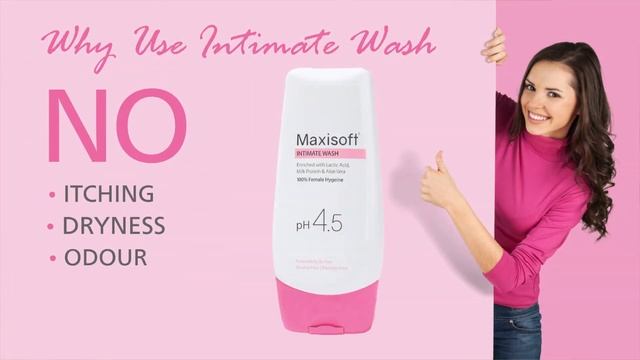 Maxisoft Intimate Wash | Clean Right, Live Right смотреть онлайн
