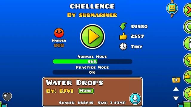 ИГРАЕМ в ЧЕЛЛЕНДЖИ в Geometry Dash смотреть онлайн