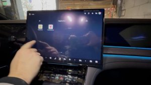 Denza Z9 sedan установка Сим карты и приложений