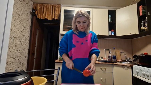 Вкусный и полезный салат. смотреть онлайн