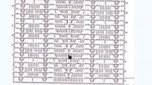 Роскошный узор "Колосок"для шарфов, салфеток и летних топов! (3 ЧАСТЬ)