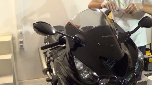 Zzr1400, Zzr 1400, Zx14, Zx 14, 06' To 11', Windshield Installation