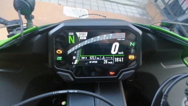 慣らし運転中に立ちゴケ！　ZX-6R　40thカラー納車　　　　#立ちゴケ #ZX-6R #モトブログ смотреть онлайн