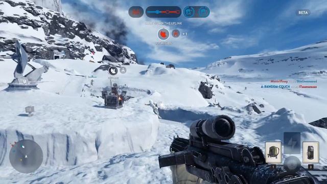Star Wars Battlefront 3 Beta Gameplay (Walker Assault Imperial side) смотреть онлайн