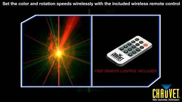 Chauvet MiN Laser FX смотреть онлайн