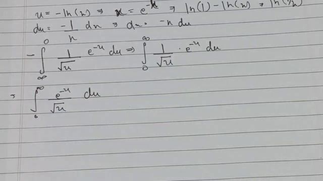 Integral of (1/sqrt(-ln(x)) । An interesting result... । Gamma Function । Mathematics The Social Pi смотреть онлайн