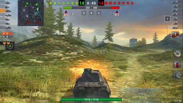 Bretagne Panther | The Best Tank in Burning games | World of tanks blitz смотреть онлайн