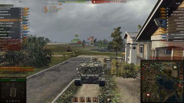 Играем в WoT лучшие бои - FV215b 183 15000 дамага позиции на картах wot пт реплеи world of tanks смотреть онлайн