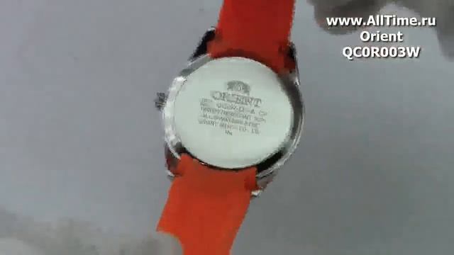 Обзор. Женские японские наручные часы Orient QC0R003W смотреть онлайн