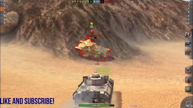 world of tanks blitz - PZ V/IV Ramming смотреть онлайн