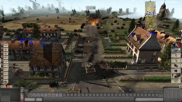 1944, Nijmegen, 8th strategic point, breaking anti-tank guns; Men of War: Assault Squad смотреть онлайн