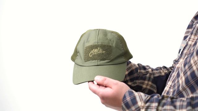 Бейсболка Helikon Baseball Vent Cap PolyCotton Ripstop Olive Green смотреть онлайн
