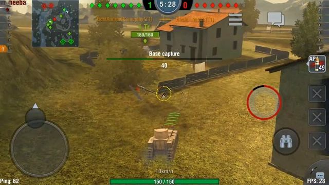 Let's Play World of Tanks Blitz on Android смотреть онлайн