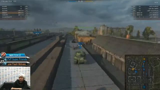 PVP Super Friends vs yoe Flash Wolves - Game 1 : Tanks Asia Masters Season 2 смотреть онлайн
