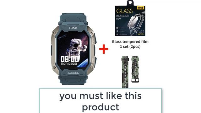 Best Smart Watch | KOSPET TANK M1 PRO Military Smartwatch Review смотреть онлайн