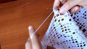 Круглая Филейная салфетка крючком (12 часть)