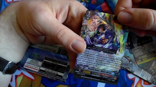 Cardfight vanguard Sovereign star dragon box opening Part 1. смотреть онлайн