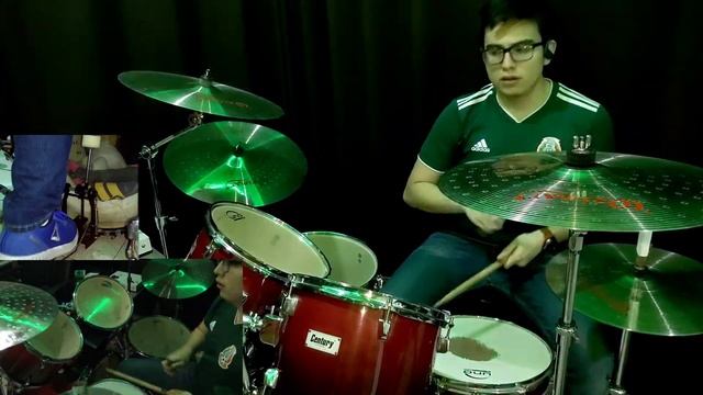 Livin' On A Prayer - Bon Jovi Drum Cover смотреть онлайн