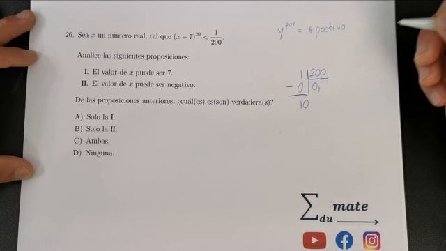 Prueba de Habilidades Cuantitativas #21 al #30 UCR | Álgebra | Razonamiento lógico matemático смотреть онлайн