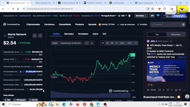 MANTA NETWORK (MANTA) - UM DOS MELHORES PROJETOS PARA 2024 - POTENCIAL GIGANTESCO смотреть онлайн
