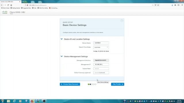 Catalyst 9300 Web Based Express Setup смотреть онлайн