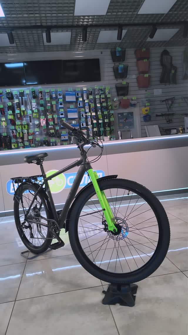 Обзор велосипеда Stels Navigator 700 Курьер MD 27.5 F020 (2025) смотреть онлайн