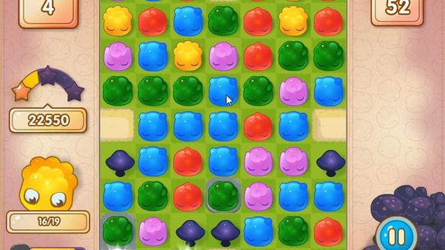 Jelly Splash Level 52 смотреть онлайн