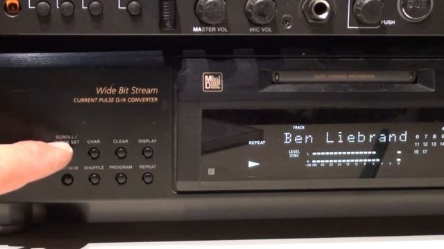 Sony MDS-JE700 Minidisc Deck